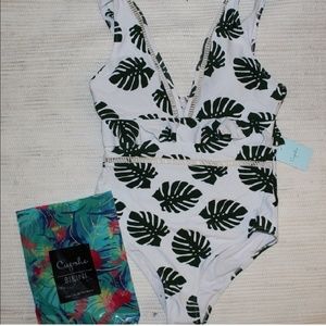 Cupshe Forest One Piece Swimsuit